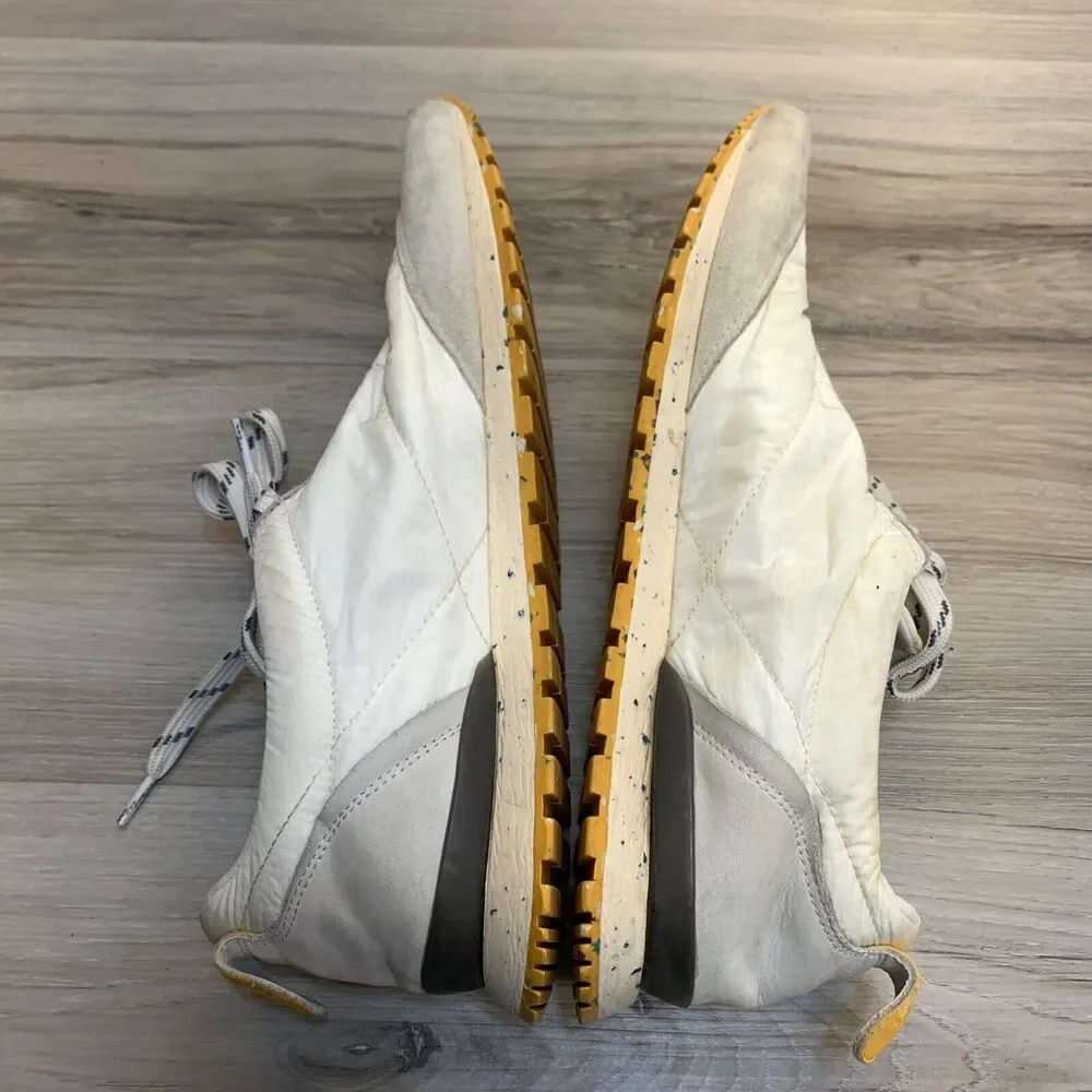 Oncept Tokyo White Cloud Sneakers Speckled Sole Lace-Up Casual Shoes Size 8‎